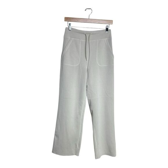 No Brand Pants - Women wide leg high waist lounge pants soft comfy size 4 short‎